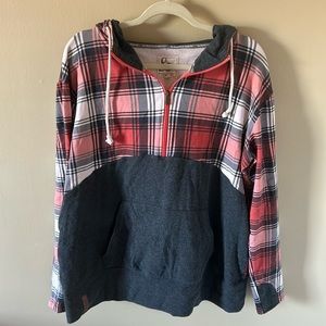 Women’s 1/4 Zip Ampersand Hoodie, size 3XL